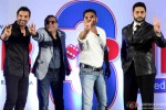 John Abraham, Paresh Rawal, Sunil Shetty and Abhishek Bachchan during the the announcement of 'Hera Pheri 3'