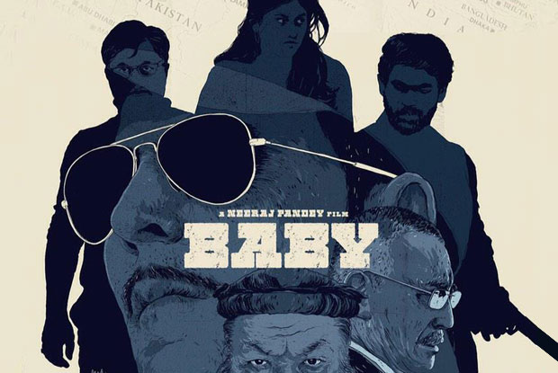 Akshay Kumar, Anupam Kher, Rana Daggubati and Danny Denzongpa in a ‘Baby’ movie poster