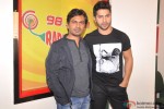 Nawazuddin Siddiqui and Varun Dhawan during the promotion of 'Badlapur' at Radio Mirchi