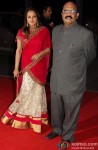 Jaya Prada and Amar Singh during the Kush Sinha's wedding reception
