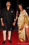 Vivek Oberoi and Priyanka Alva during the Kush Sinha's wedding reception