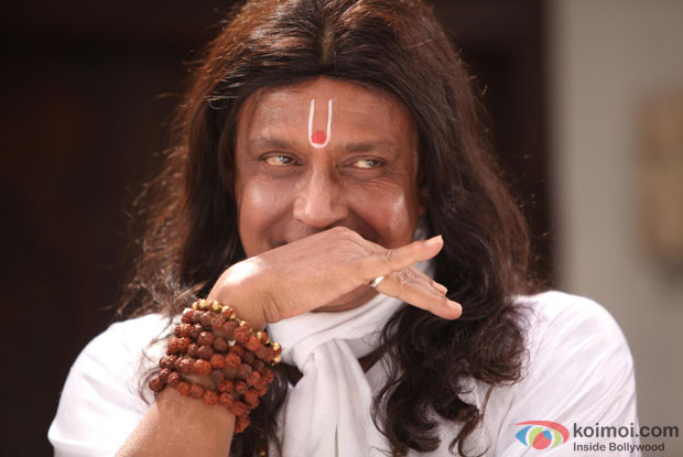 Mithun Chakraborty as a 'Godman' in a still from movie 'OMG - Oh My God (2012)'