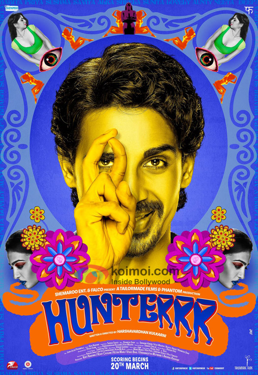 Gulshan Devaiah in a 'Hunterrr' movie poster