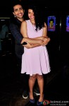 Gulshan Devaiah and Veera Saxena during the Hunterrr movie's Grand music launch