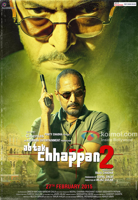 Nana Patekar in a 'Ab Tak Chhappan 2' movie poster