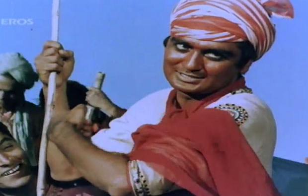 Sunil Dutt in a still from movie 'Mother India (1957)'