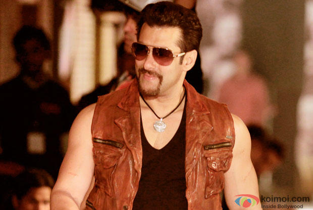 Salman Khan in a still from movie 'Kick'