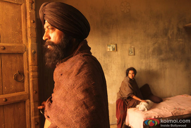 Irrfan Khan and Tisca Chopra in a still from movie 'Qissa'