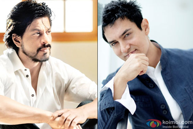 Shah Rukh Khan and Aamir Khan