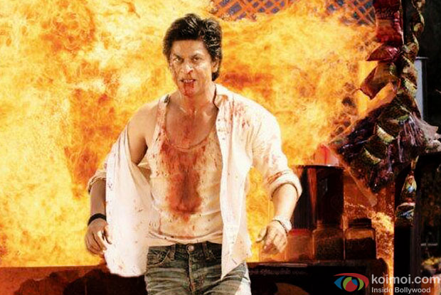 Shah Rukh Khan in a still from movie 'Chennai Express'