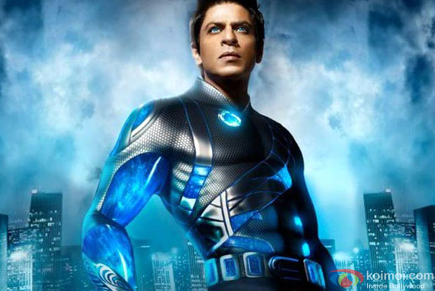 Shah Rukh Khan in a still from movie 'Ra-One'