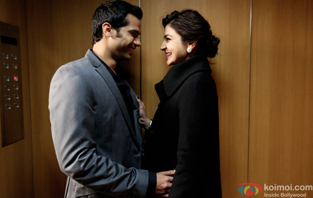 Neil Bhoopalam and Anushka Sharma in a still from movie 'NH10'