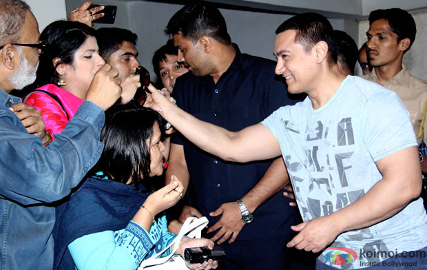 Aamir Khan Celebrates His Birthday With Media In Advance