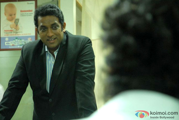 Anurag Basu in a still from movie 'I Am (2010)'