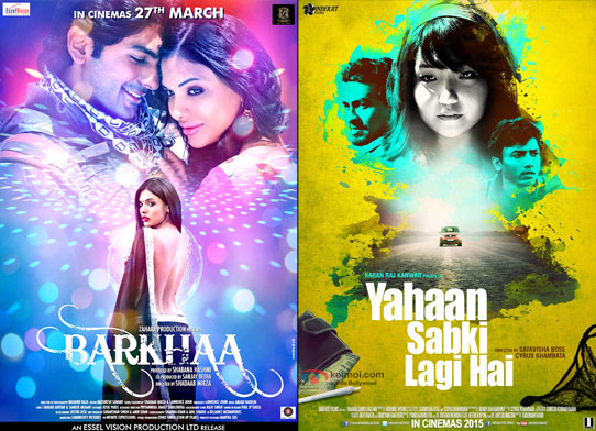 Barkhaa and Yahaan Sabki Lagi Hai Movie Posters