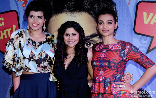 Veera Saxena, Sai Tamhankar and Radhika Apte