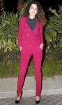 Kangana Ranaut in a red Gucci suit
