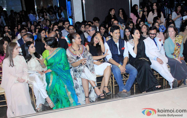 Nita Ambani, Shabana Azmi, Sonakshi Sinha, Karisma Kapoor and Saif Ali Khan At LFW 2015 Day 5