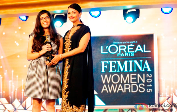 Aishwarya Rai Bachchan At Loreal Femina Women Awards 2015