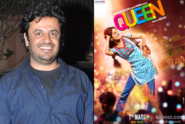 Vikas Bahl and 'Queen (2014)' Movie Poster