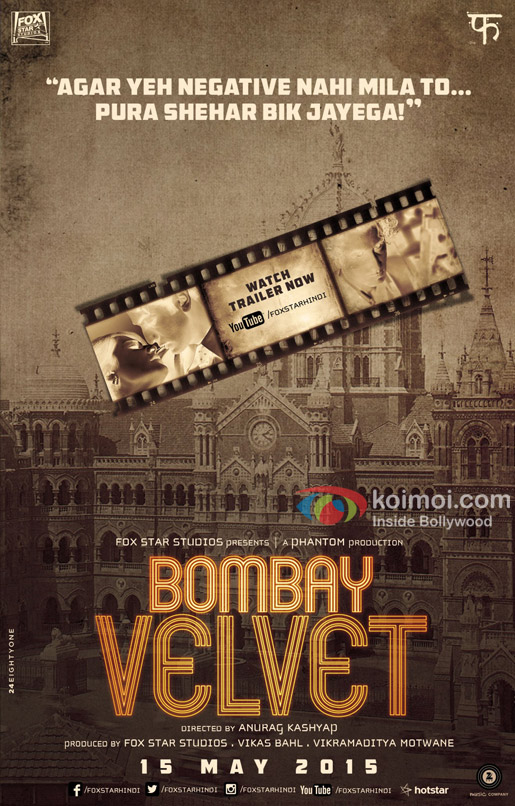 Bombay Velvet movie poster