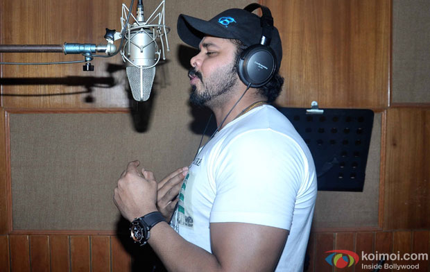 S Sreesanth Records A Song For His Film 'Woh Kaun Thi'