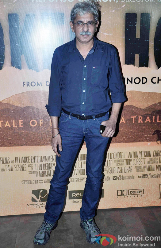 Sriram Raghavan during the special screening of hollywood film Broken Horses