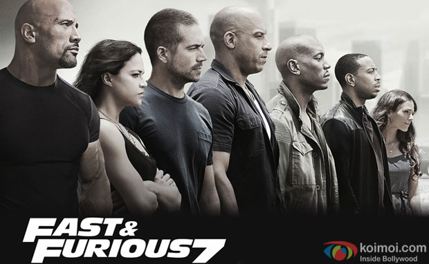 A still from movie 'Fast & Furious 7'