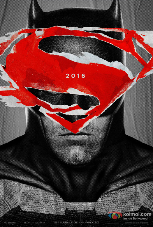 Batman v Superman: Dawn of Justice Movie First Look Poster
