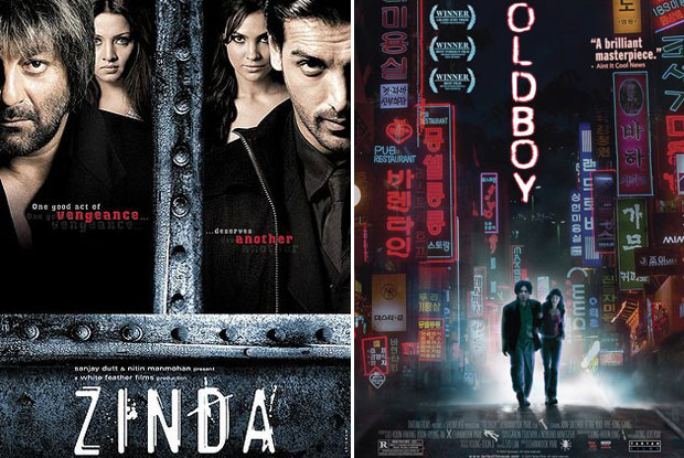 Zinda (2006) and Oldboy (2003) Movie Poster