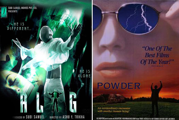 Alag (2006) and Powder (1995) Movie Poster