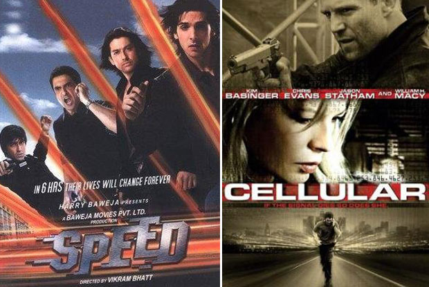 Speed (2007) and Cellular (2004) Movie Poster