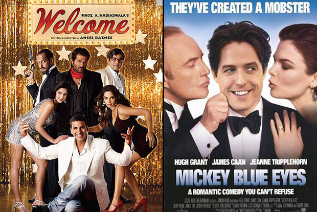 Welcome (2007) and Mickey Blue Eyes (1999) Movie Poster