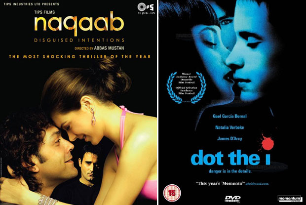 Naqaab (2007) and Dot the i (2003) Movie Poster