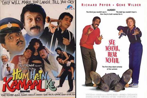 Hum Hain Kamaal Ke (1993) and See No Evil, Hear No Evil (1989) Movie Poster