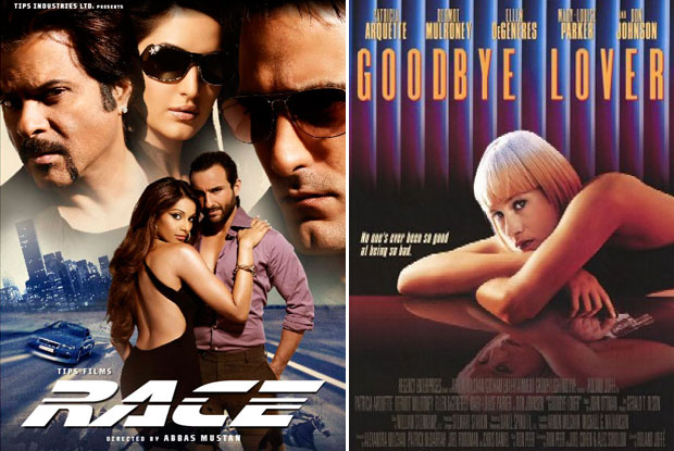 Race (2008) and Goodbye Lover (1998) Movie Poster