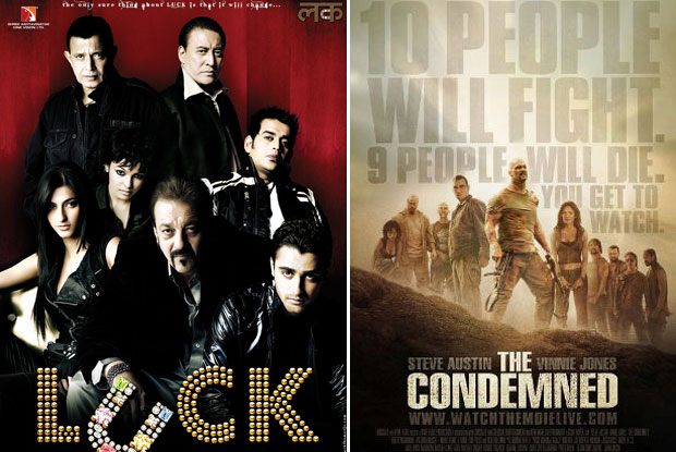 Luck (2009) and The Condemned (2007) Movie Poster
