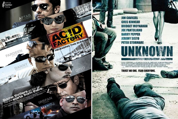 Acid Factory (2009) and Unknown (2006) Movie Poster