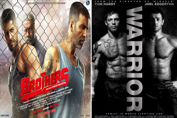 Brothers (2015) and Warrior (2011) Movie Poster