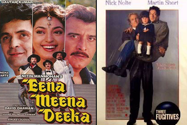 Eena Meena Deeka (1994) and Three Fugitives (1989) Movie Poster