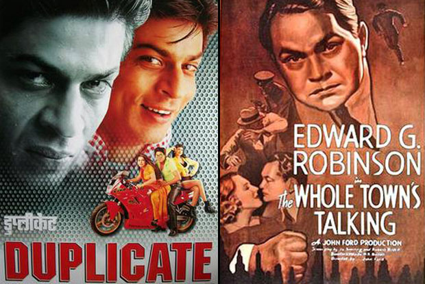 Duplicate (1998) and The Whole Town's Talking (1935) Movie Poster