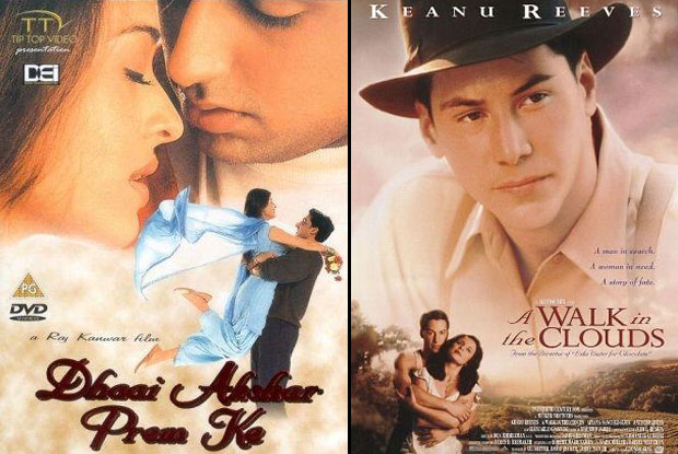 Dhai Akshar Prem Ke (2000) and A Walk in the Clouds (1995) Movie Poster
