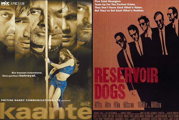 Kaante (2002) and Reservoir Dogs (1992) Movie Poster