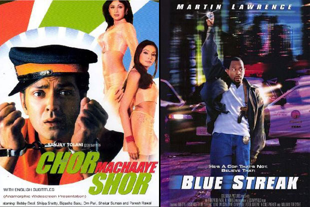 Chor Machaaye Shor (2002) and Blue Streak (1999) Movie Poster