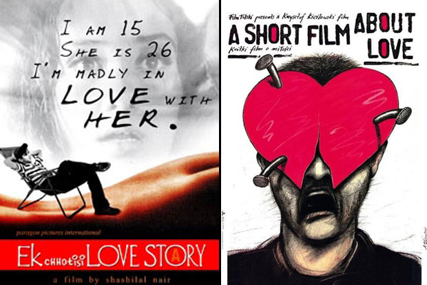Ek Chhotisi Love Story (2002) and A Short Film About Love (1998) Movie Poster