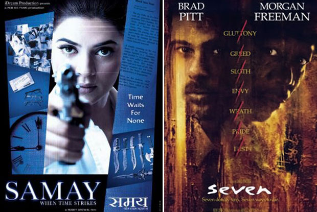 Samay: When Time Strikes (2003) and Seven (1995) Movie Poster
