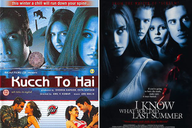 Kucch To Hai (2003) and I Know What You Did Last Summer (1997) Movie Poster