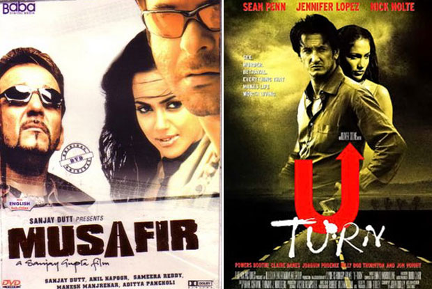 Musafir (2004) and U Turn (1997) Movie Poster