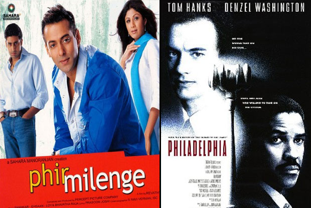 Phir Milenge (2004) and Philadelphia (1993) Movie Poster