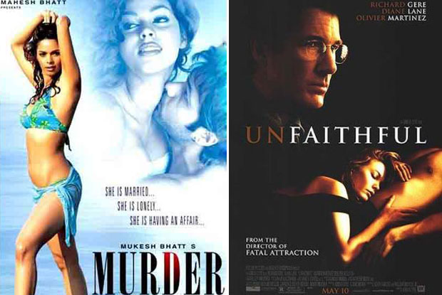 Murder (2004) and Unfaithful (2002) Movie Poster